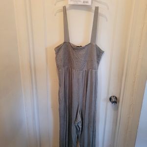 Forever 21 Grey pant jumpsuit 3X
